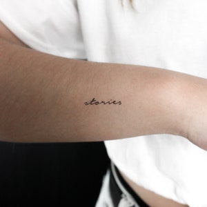 Stories temporäres Tattoo (3er Set)
