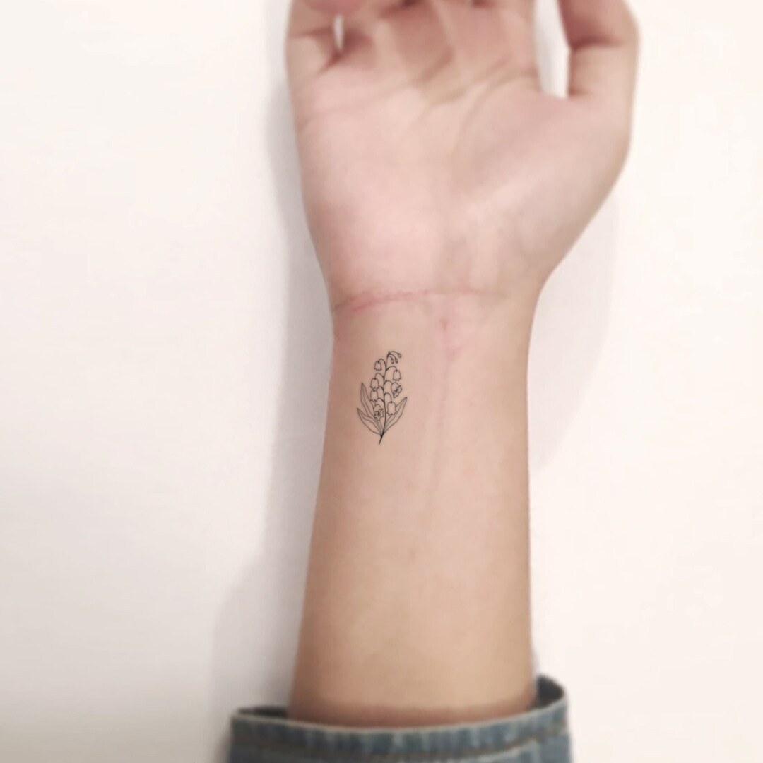 Flor Del Mes De Nacimiento De Mayo: Tatuaje Temporal Del Lirio México | Flor Del Mes De Nacimiento De Mayo: Tatuaje Temporal Del Lirio México |