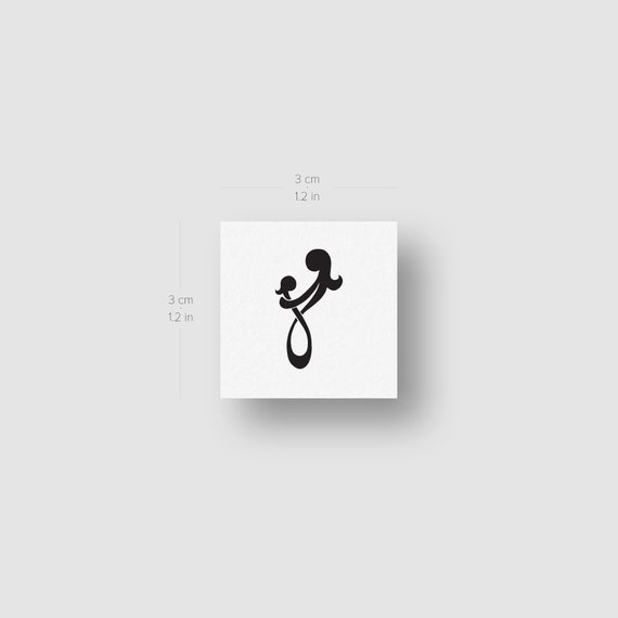 Petite Mere Fille Symbole Tatouage Temporaire Ensemble De Etsy