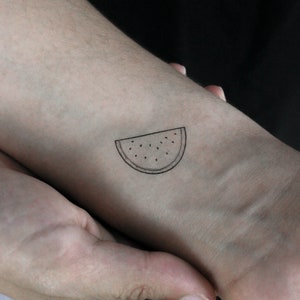 Watermelon Temporary Tattoo (Set of 3)