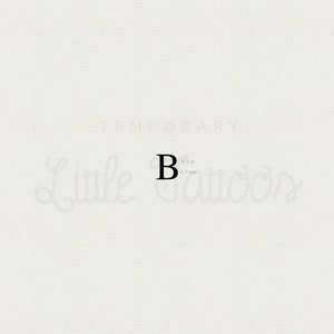Tatuaje temporal Beta en mayúsculas (conjunto de 3)