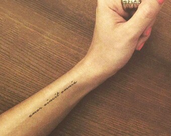 Amor Vincit Omnia Etsy Amor Vincit Omnia Etsy