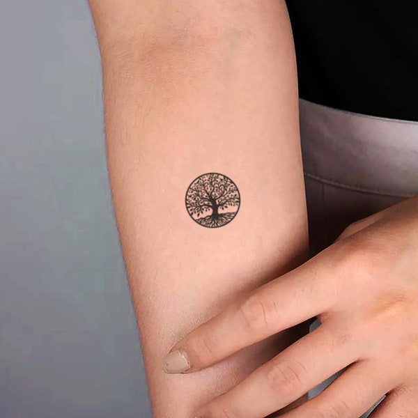 Tree Of Life Temporary Tattoo (Set of 3)