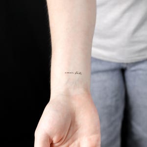 Amor Fati Temporary Tattoo (Set of 3)