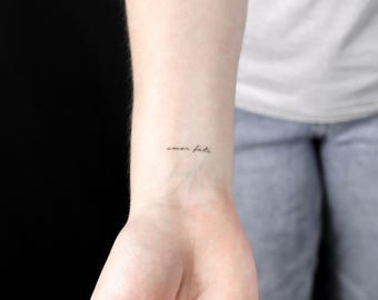 Amor Fati Temporary Tattoo (Set of 3)