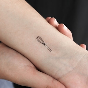 Whisk Temporary Tattoo (Set of 3)