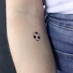 Football Temporary Tattoo (Set of 3)