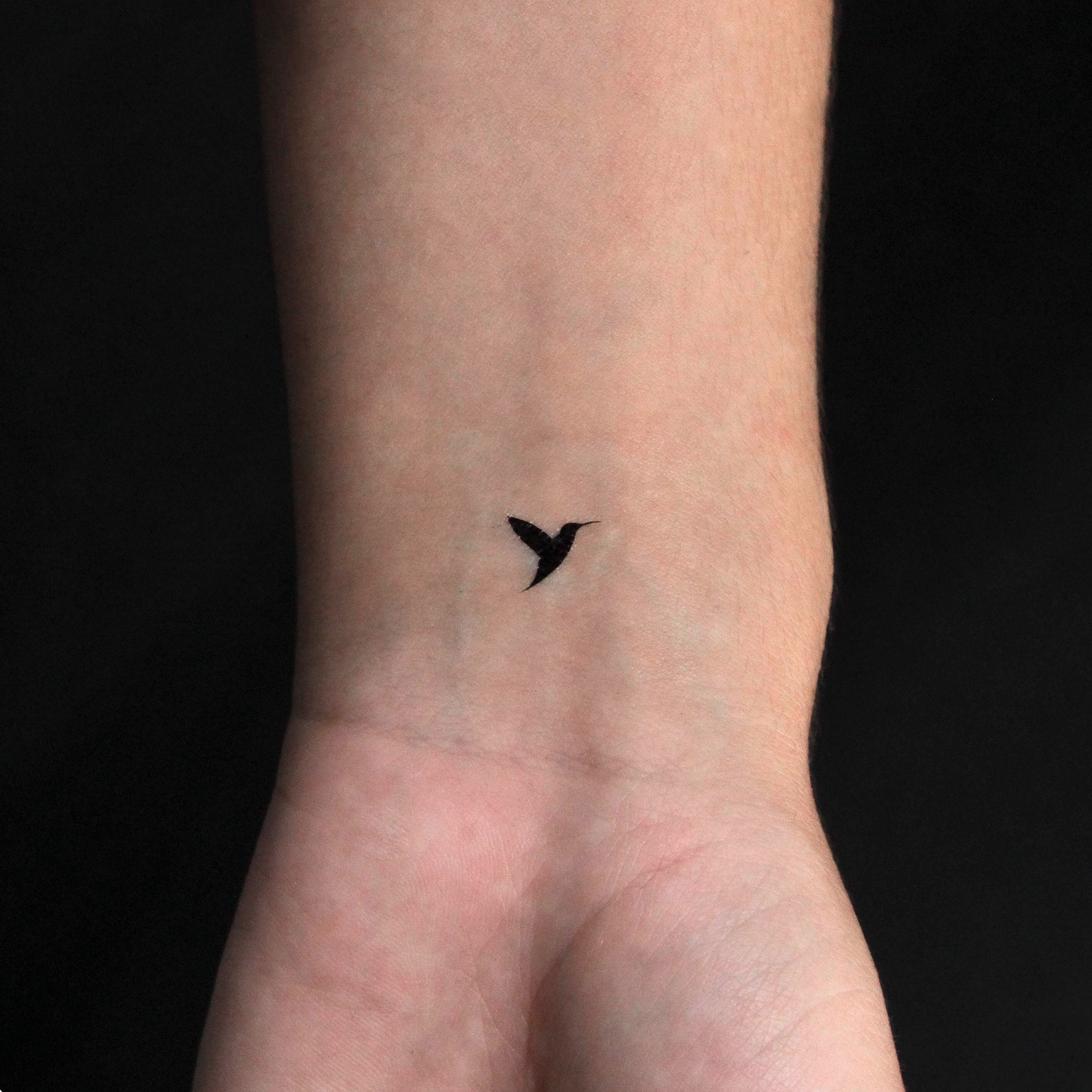 Little Hummingbird (right) Temporary Tattoo (set of 3) - Etsy, image size:2836x2836