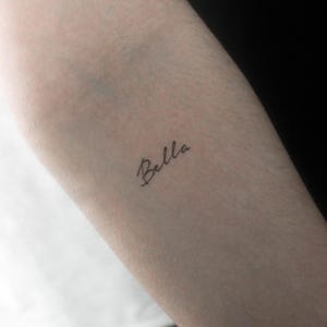Tatuaggio temporaneo Bella (set di 3)