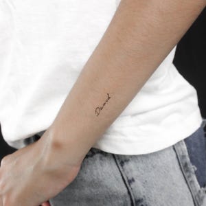 David temporäres Tattoo (3er Set)