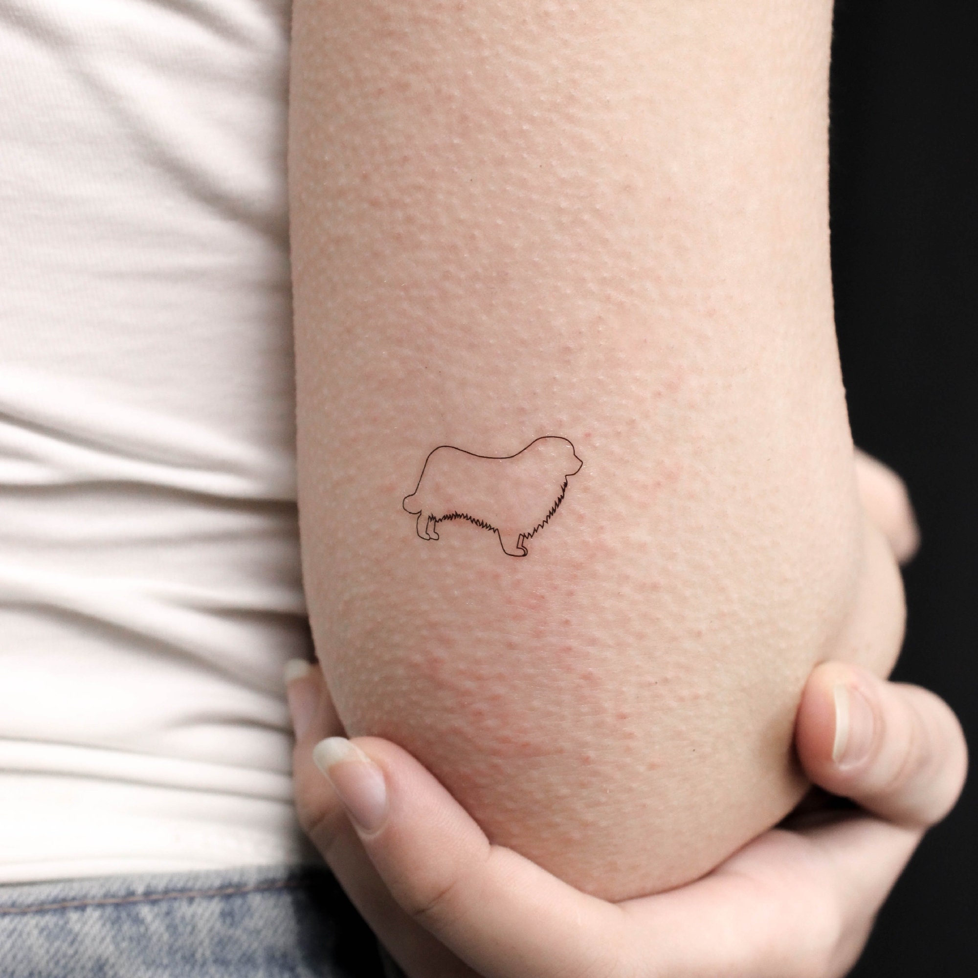 Newfoundland Temporary Tattoo (set of 3) - Etsy, image size:2000x2000