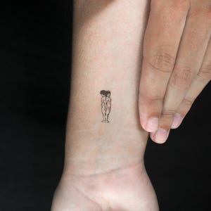 Twins Temporary Tattoo (Set of 3)