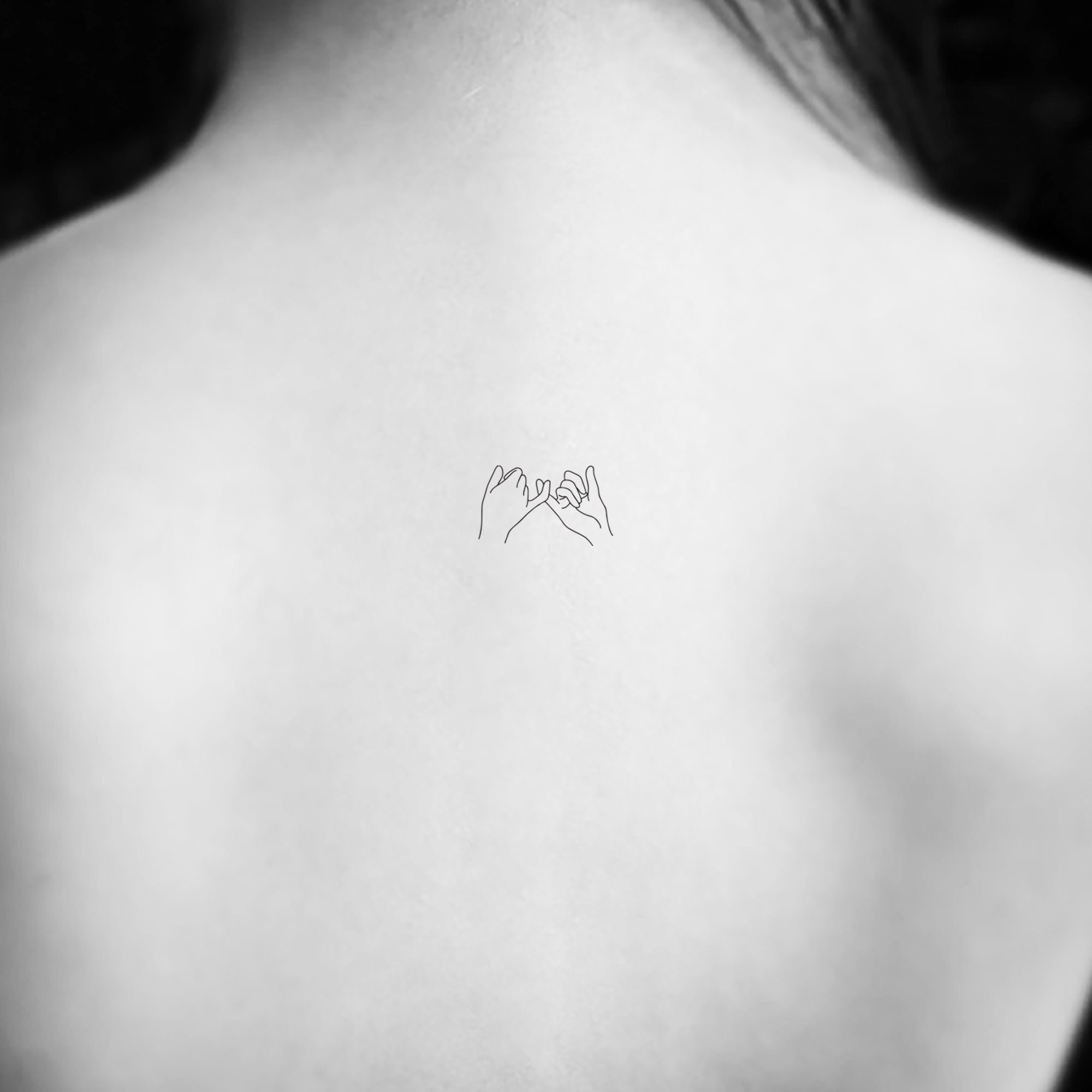 Pinky promise 🤝 #tattoo #tattoos #tattooideas #pinkpromise #simple  #minimalistictattoo #workhorseirons | Instagram