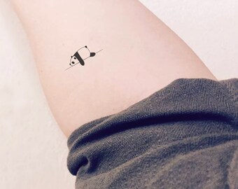 Panda Bear Tattoo Etsy Panda Bear Tattoo Etsy