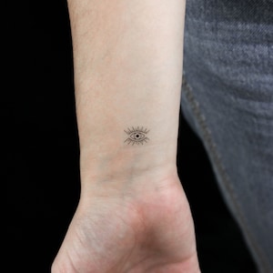 Evil Eye Temporary Tattoo (Set of 3)