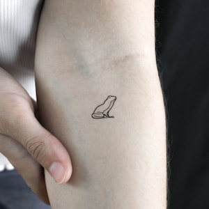 Frog Temporary Tattoo (Set of 3)