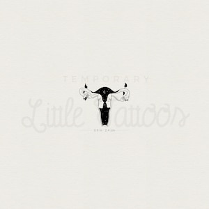 Small Moon Child Temporary Tattoo by EMBA (Set of 3)
