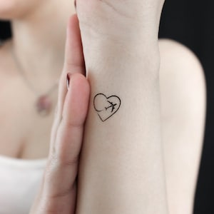 Tatouage temporaire Love For Travel (Lot de 3)