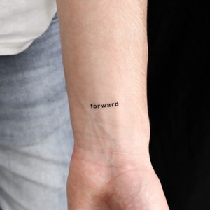 Forward Temporary Tattoo (Set of 3)