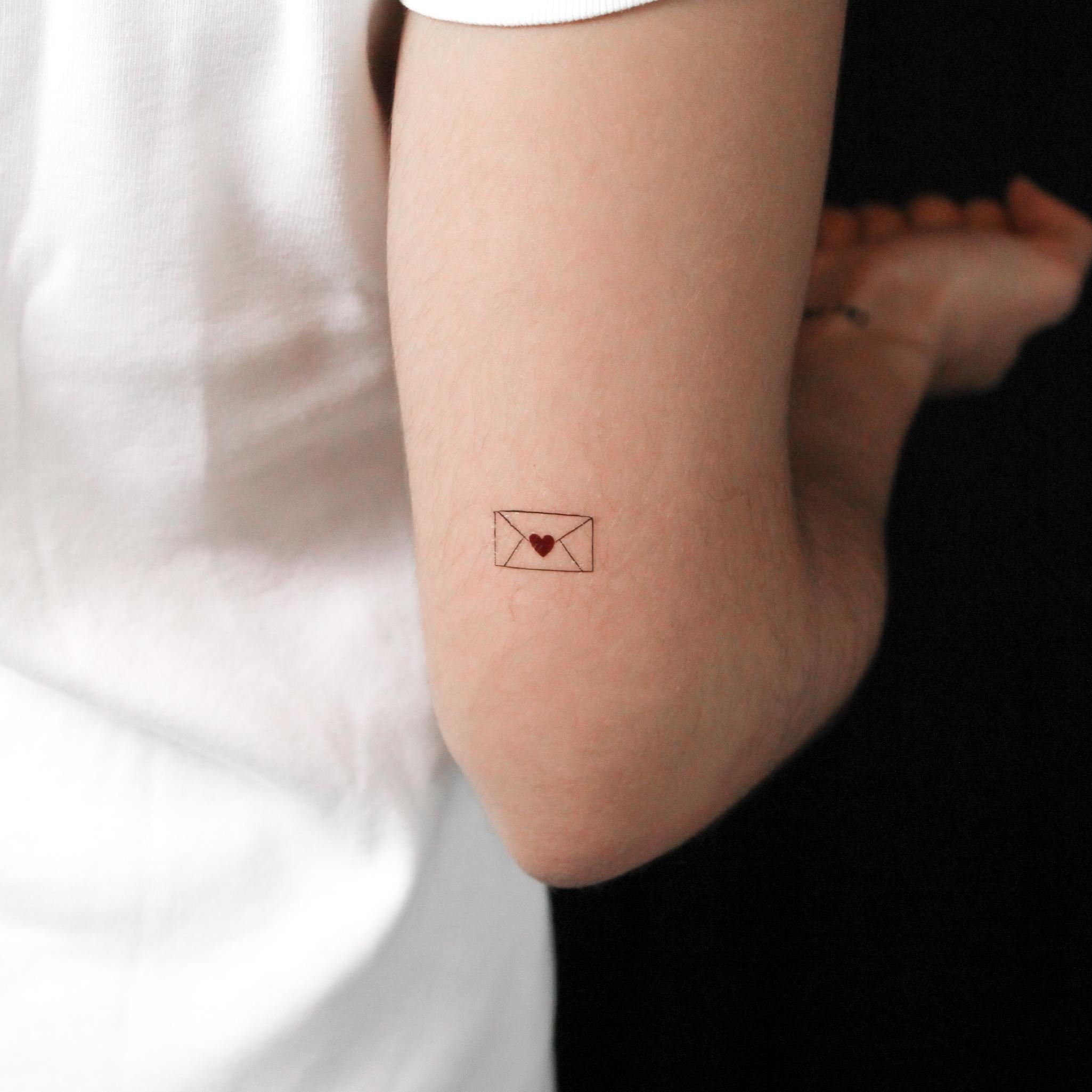 Liefdesbrief tijdelijke tattoo (set van 3) - Etsy België, image size:2050x2050