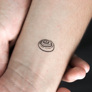 Ensaymada Temporary Tattoo (Set of 3)