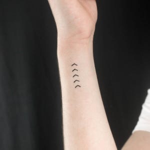 Minimalist Liam Payne Tribute Temporary Tattoo (Set of 3)