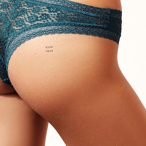 Kiss Here-tattoo (set van 3)