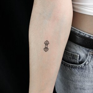 Vajra Temporary Tattoo (Set of 3)
