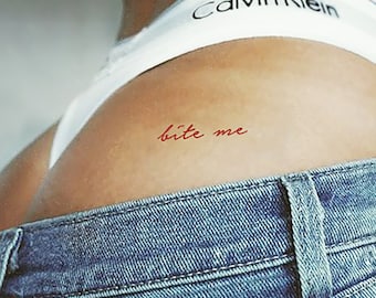 Me Temporary Tattoo (Ensemble de 3)