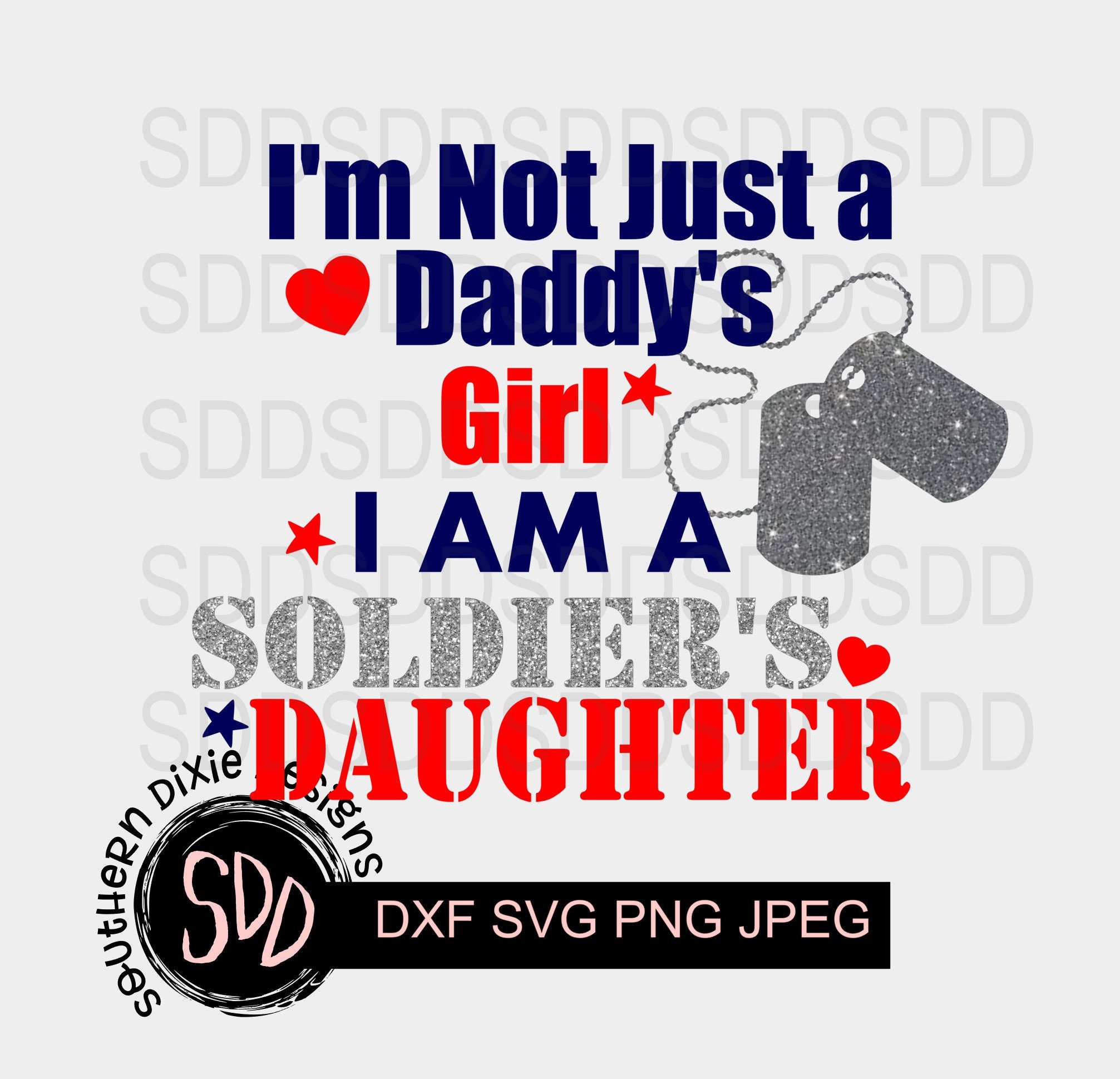 Download I M Not Just A Daddys Girl Svg Digital Download Etsy