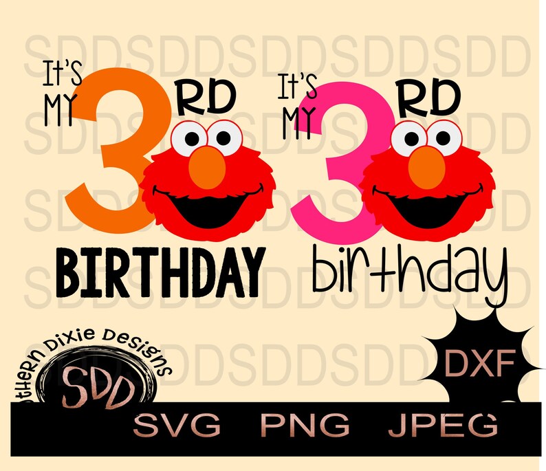 Download Clip Art Dxf Sesame Street Svg Svg Png Elmo Birthday Bundle Digital Download Jpeg Art Collectibles