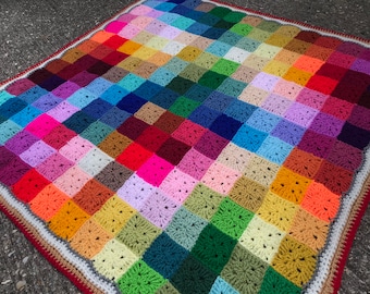 Comment Réaliser Un Carré Au Tricot Ou Au Crochet – WMCKD