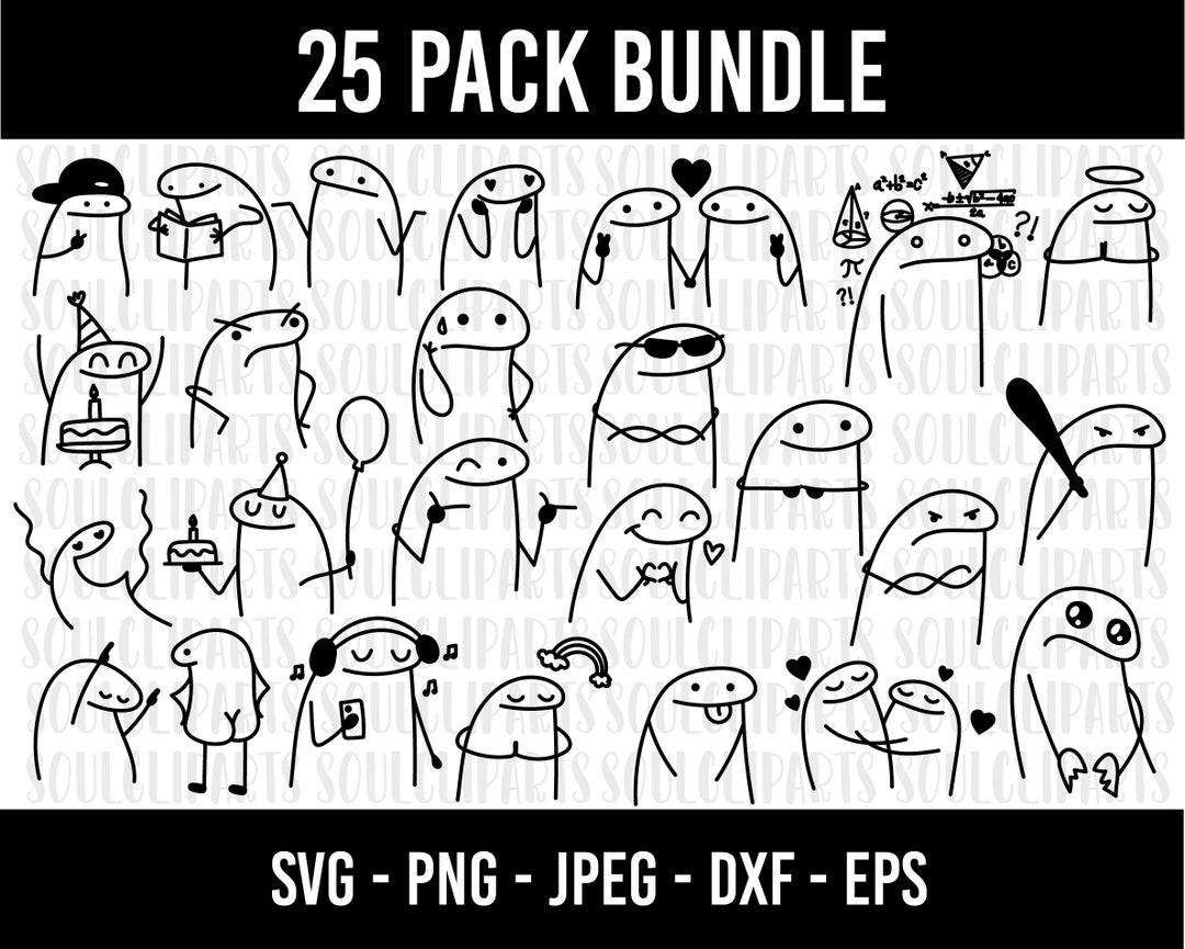 FLORK Meme SVG and PNG Bundle 2 Florkofcows Meme (Download Now) 