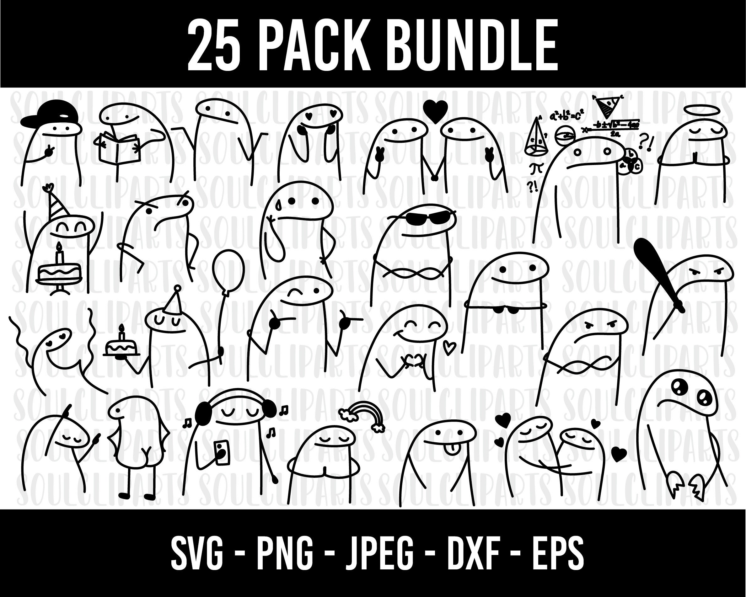 FLORK Meme SVG and PNG Bundle Florkofcows Meme Svg and Png 