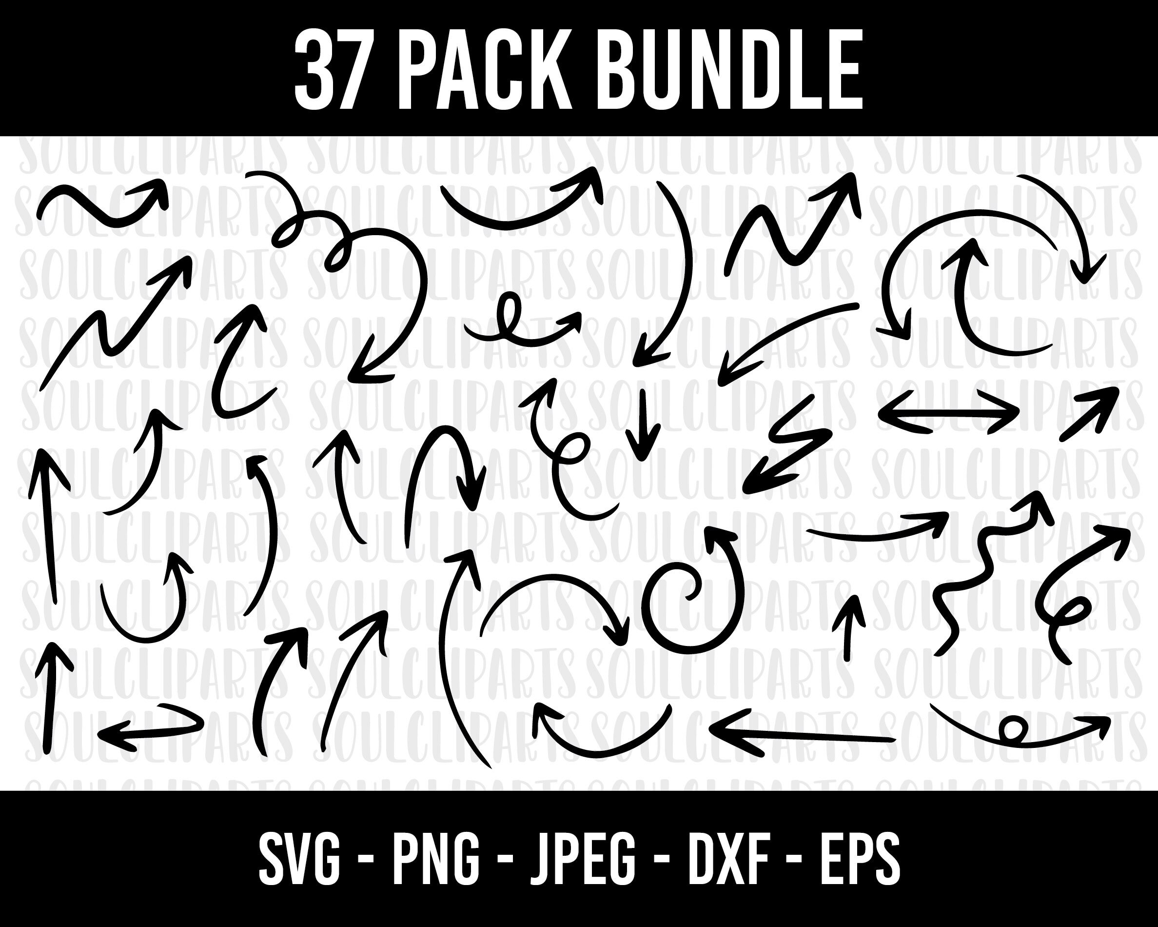 COD117 Flechas SVG Paquete/Flechas SVG/Flechas Signos Svg - Etsy México