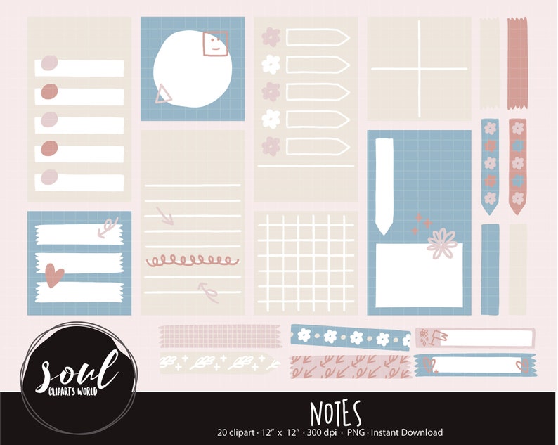 COD1029-Lovely post office clipartpost office clipartCommercial useClipart SetVector ClipartINSTANT DOWNLOAD