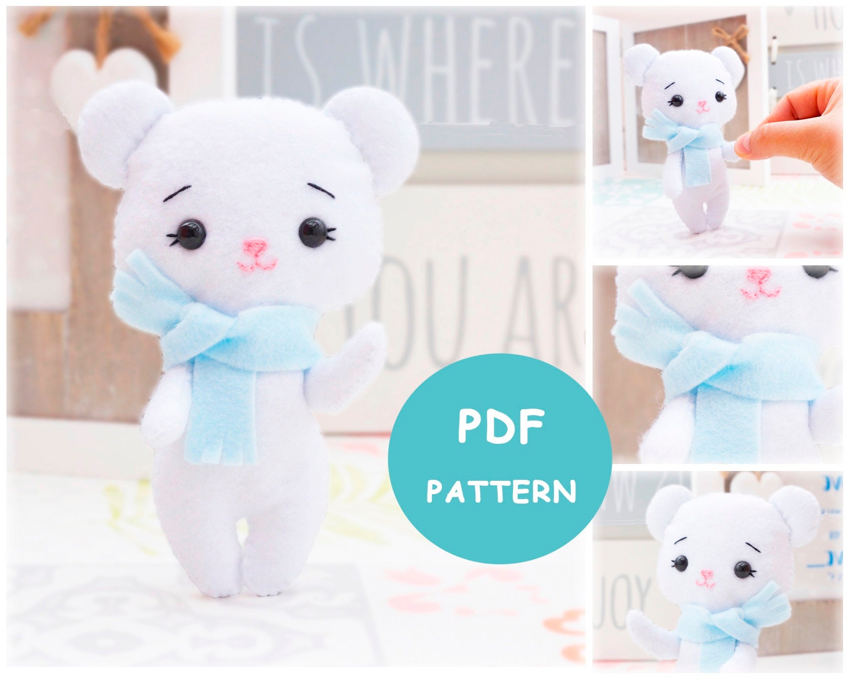 small stuffed animal patterns