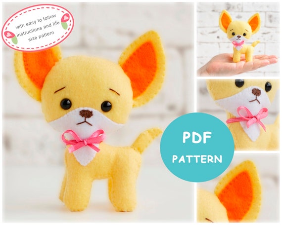 felt animal sewing patterns