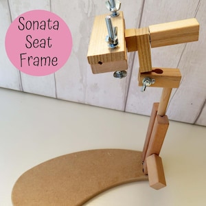 Siesta Sonata Seat Stand, high quality hand embroidery wood stand, hand embroidery hoop frame, very versatile, easy to use