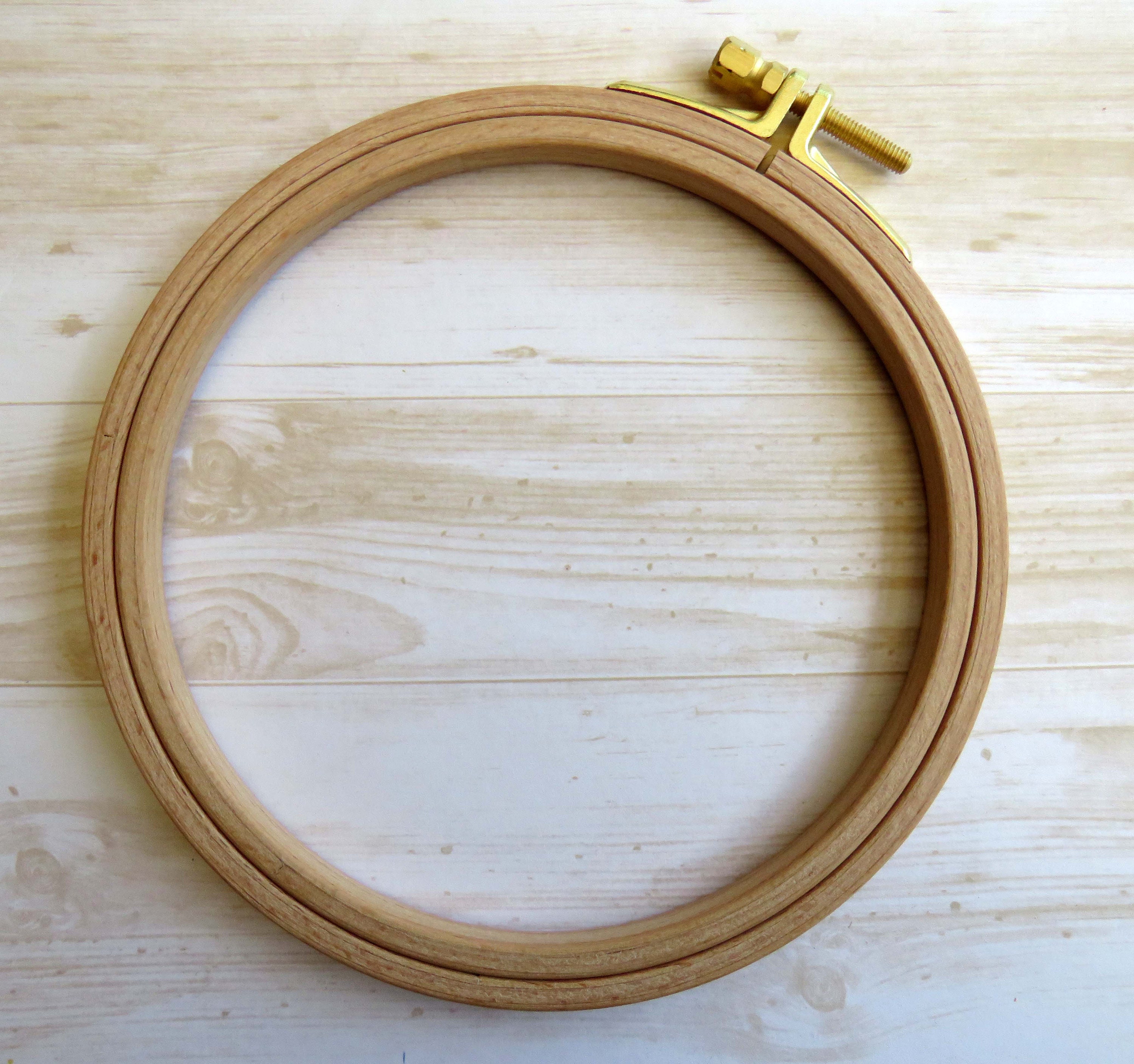 Nurge Wooden Display Hoops - 8 sizes – Seed Stitch Studio