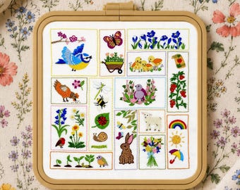 Spring Splendour Hand Embroidery Kit