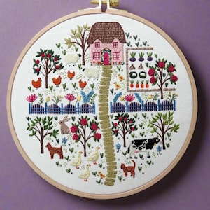 The Homestead Hand Embroidery Kit