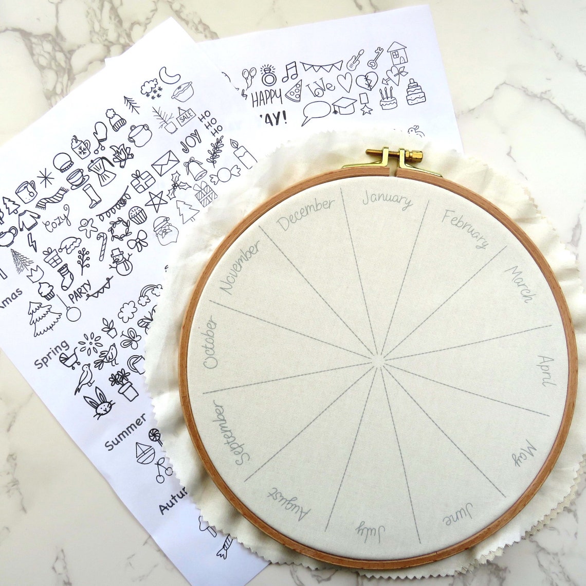 Threaded Journal Hand Embroidery Journal Complete Starter Kit, Thread Journal, Stitch ...