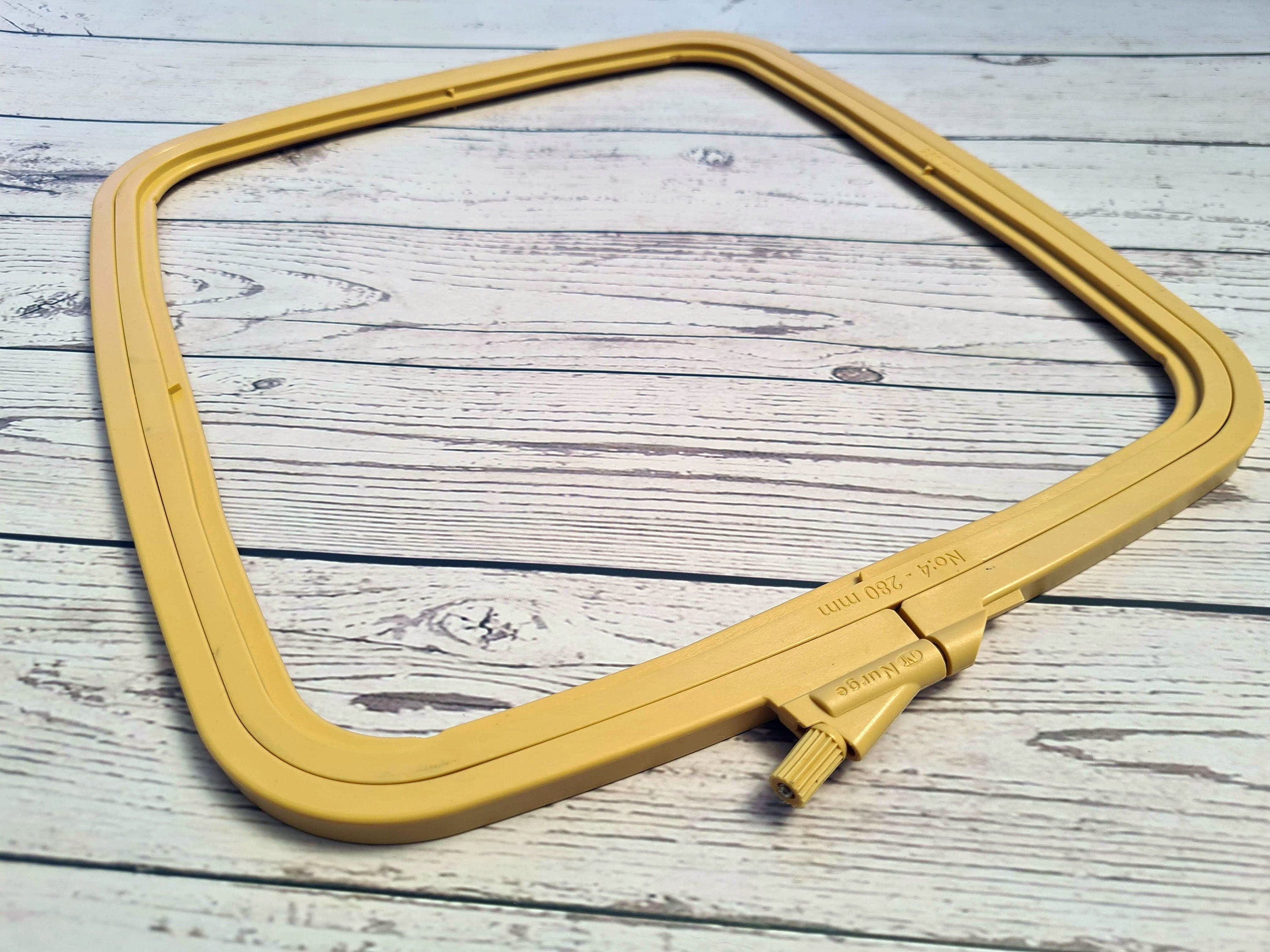 Nurge Embroidery Hoops High Quality Square Plastic Frame Etsy UK
