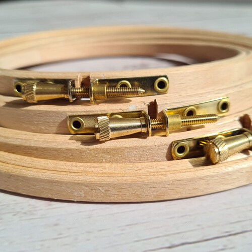 Nurge Embroidery Hoops High Quality Wooden Frame Embroidery Etsy UK