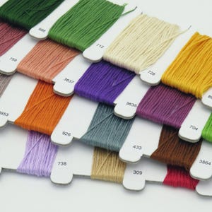 Thread Pack Lucky Leftovers - gorgeous colours DMC stranded