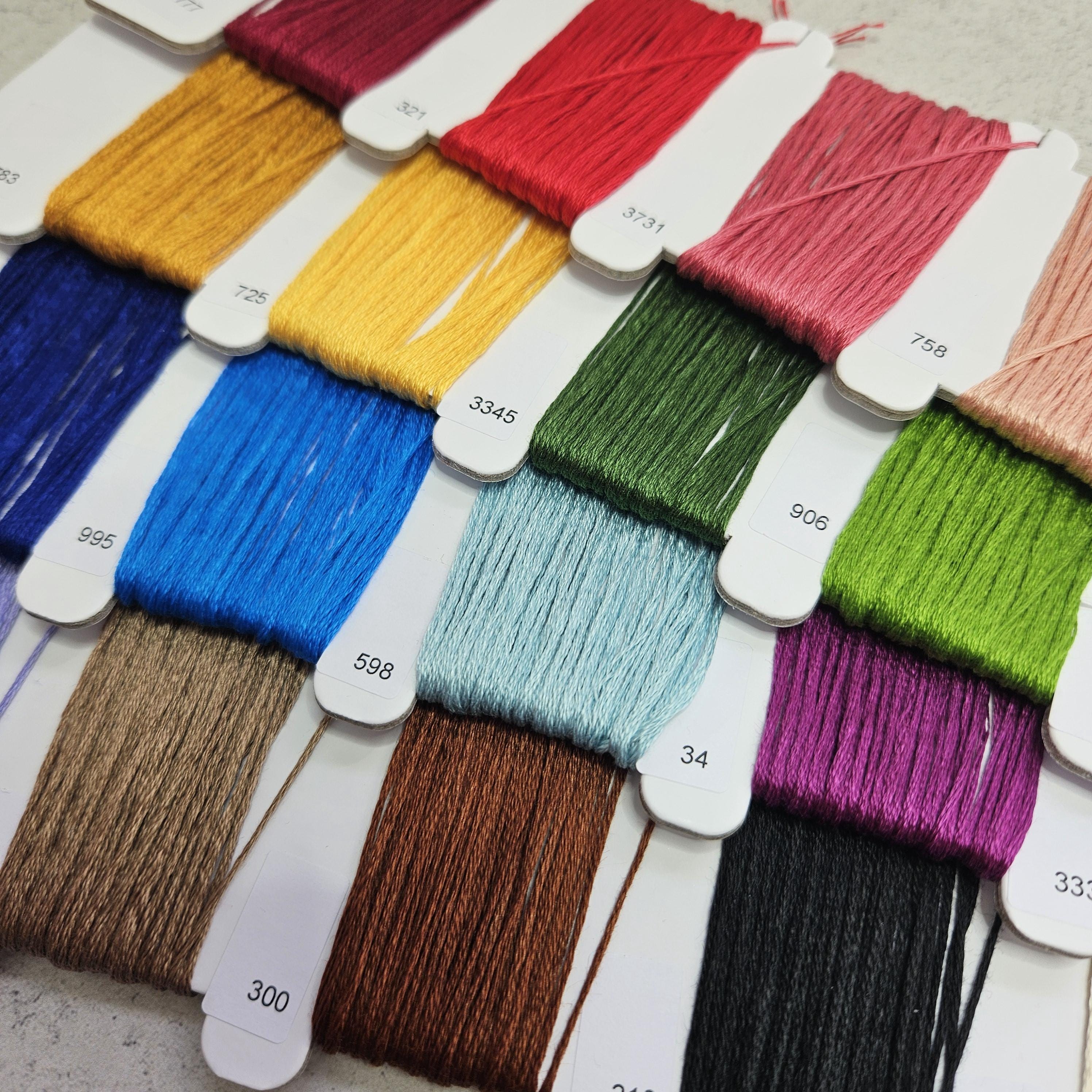 DMC Stranded Hand Embroidery Thread Starter Pack - Etsy