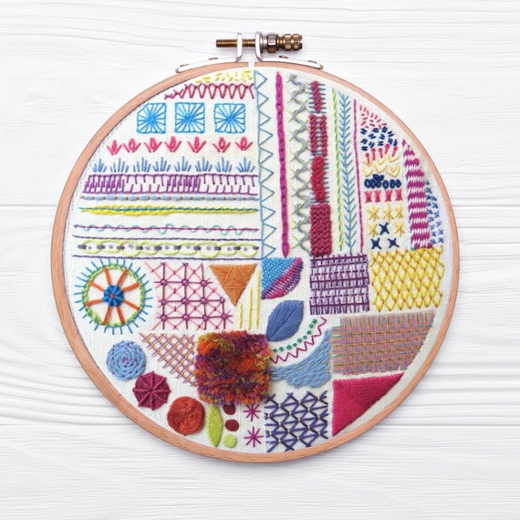 BEAD EMBROIDERY stitches (Tutorials for 15 basic ones) - SewGuide