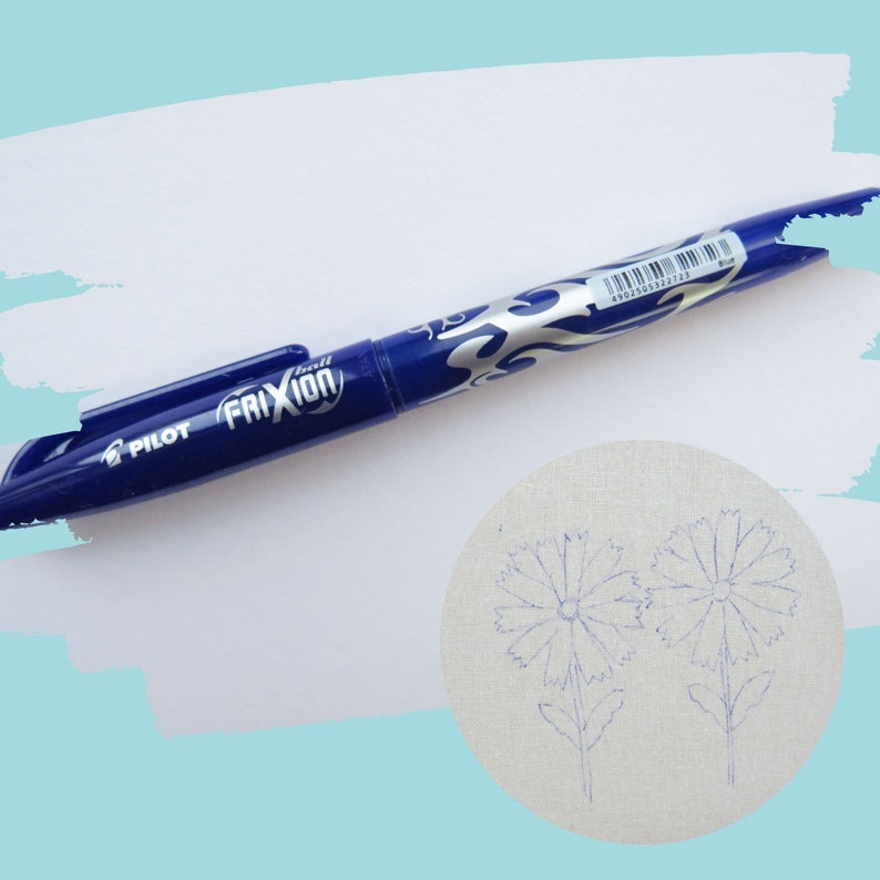 Frixion Pen Hand Embroidery Transfer Pen Erasable Pen Pilot Etsy UK