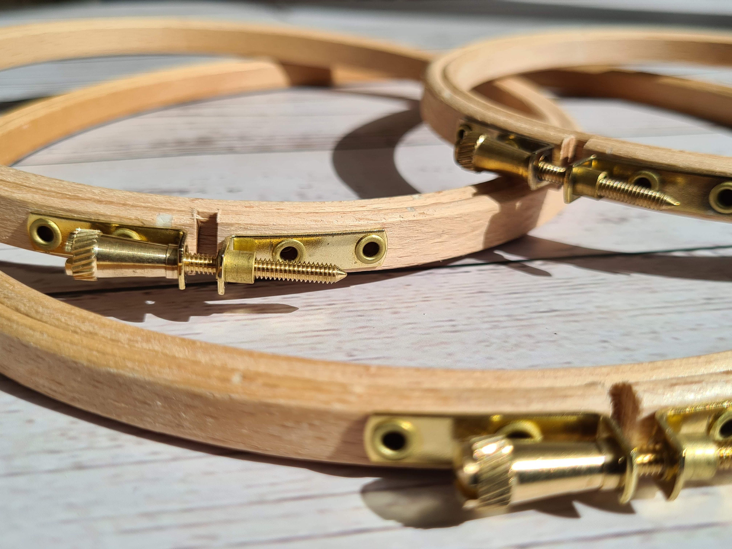 Elbesee Embroidery Hoops High Quality Wooden Ring Embroidery Etsy UK